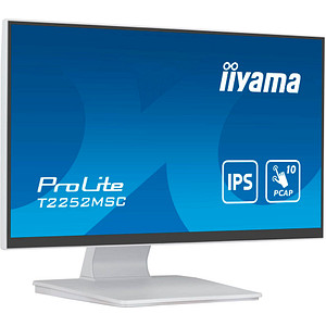 iiyama ProLite T2252MSC-W2 Monitor 55,0 cm (21,0 Zoll) weiß