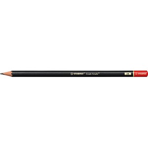 12 Stück Stabilo Bleistift Exam Grade, 288/HB, Härte HB, schwarz/rot 9556091136209 Stabilo