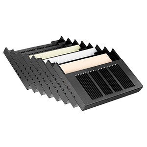 Schrägablage schwarz 1 Set