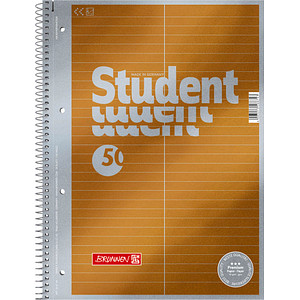 4003273566743 - Collegeblock 10-67146 Student Premium Lineatur 53 liniert 2 Spalten A4 90g orange 50 Blatt 4003273566743 Brunnen 4003273566743 - Collegeblock 10-67146 Student Premium Lineatur 53 liniert 2 Spalten A4 90g orange 50 Blatt 4003273566743 Brunnen