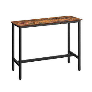 0194343019727 - Bistrotisch Holz braun 1000 x 400 x 900 cm 0194343019727 VASAGLE
