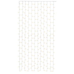 goobay 300er LED Lichtervorhang transparent 2,5 m, 1 St.
