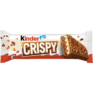 Kinder Crispy 34G - Nuss-Riegel - Polen - Cremig - Knusprig - Milchcreme Und Haselnusscreme - Der Ideale Snack Für Alle - Haselnussmagermilchcreme. - Image 2