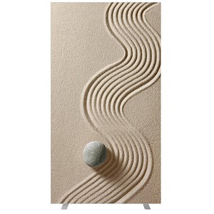 3660141945157 - EasyScreen Trennwand easyScreen HxT 1740 x 390 mm mit Fotomotiv Modell Sand Breite 940 mm 3660141945157 - EasyScreen Trennwand easyScreen HxT 1740 x 390 mm mit Fotomotiv Modell Sand Breite 940 mm
