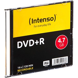 4034303005222 - DVD-Rohlinge 4111652 DVD+R 47 GB Slim Case  4034303005222 10 Stück