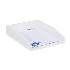 relaxdays Briefablage weiß