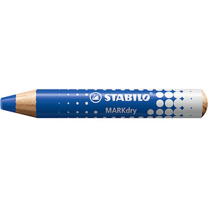 STABILO MARKdry Whiteboard- und Flipchart-Marker blau 1,0 – 10,0 mm, 1 St.