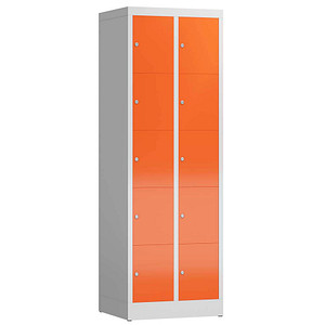 4061815857292 - Schließfachschrank ClassiX feuerrot lichtgrau X-520524 10 Schließfächer 590 x 500 x 1800 cm 4061815857292 LÜLLMANN 4061815857292 - Schließfachschrank ClassiX feuerrot lichtgrau X-520524 10 Schließfächer 590 x 500 x 1800 cm 4061815857292 LÜLLMANN