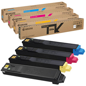 KYOCERA TK-8115K/C/M/Y  schwarz, cyan, magenta, gelb Toner, 4er-Set