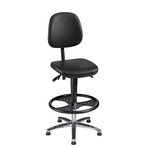4260046926542 - Arbeitsdrehstuhl WF-H-KL-FR3-ALU schwarz 4260046926542 Mey Chair