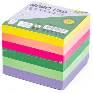 4001868146783 - HAPPY VIBES Notizzettel lose bunt 90 x 90 cm 700 Blatt 1 St