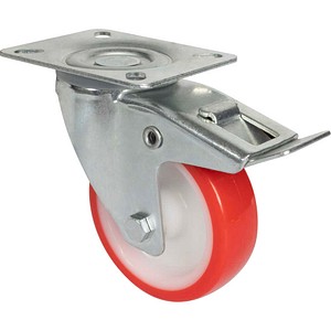 4001073011302 - Transportgeräte-Lenkrolle RO 7800 rot 4001073011302 WAGNER design yourself