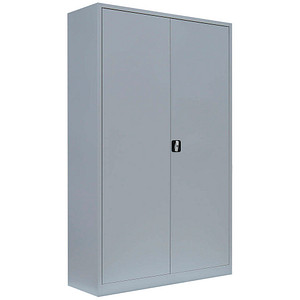 4061815522916 - Stahlschrank 530380 lichtgrau 1200 x 600 x 1950 cm aufgebaut  4061815522916 LÜLLMANN