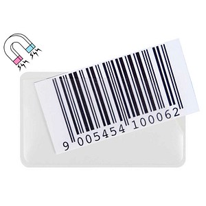 4052301043022 - Etikettenhalter magnetisch weiß 138 x 58 cm 50 St