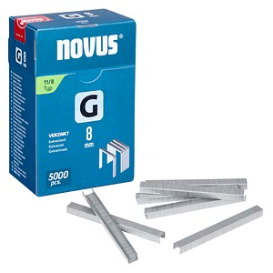4009729080498 - Flachdrahtklammern G Typ 11 8mm 5000 St Novus Office 042-0766 Abmessungen (L x B x H) 8 x 106 x 8 mm