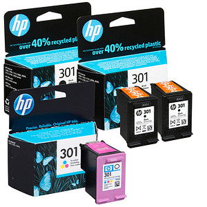0888182034569 - Hewlett Packard - E5Y87EE Original Druckerpatronen 301 2x schwarz und 1x dreifarbig (E5Y87EE) 0888182034569 - Hewlett Packard - E5Y87EE Original Druckerpatronen 301 2x schwarz und 1x dreifarbig (E5Y87EE)
