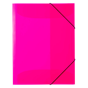 HERMA Schnellhefter Neon Kunststoff neon-pink DIN A4, 1 St.