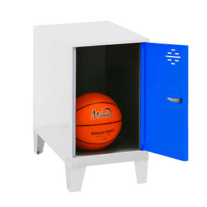 8425437121289 - Spind SIMONLOCKER DISM weiß blau 8425437121289 1 Schließfach 400 x 500 x 575 cm 8425437121289 Simonrack