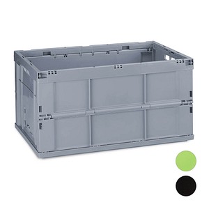 Klappbox grau