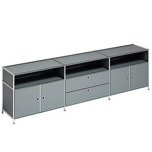 viasit Sideboard System4, 136251 anthrazit 227,9 x 40,4 x 62,0 cm, 1 St.