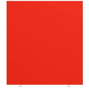 3660141944068 - EasyScreen Trennwand easyScreen HxT 1740 x 390 mm rot Breite 1600 mm