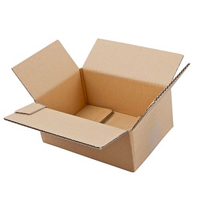 Nestler Wellpapp-Faltkartons 1-wellig braun 22,5 x 16,0 x 10,2 cm Außenmaß, 20 St.
