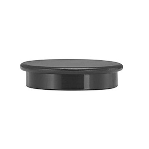 Magnete schwarz, Kunststoff Ø 3,8 x 1,03 cm, 10 St.