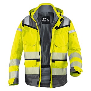 4053813368368 - Jacke REFLECTIQ warngelb anthrazit Größe 3XL 4053813368368 Kübler