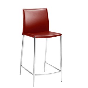 myALTO Barhocker rot Leder
