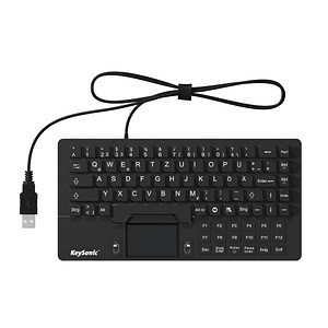 KeySonic KSK-5031IN Tastatur Universal USB QWERTZ Deutsch Schwarz