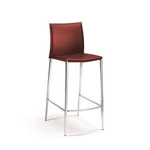 myALTO Barhocker rot Leder