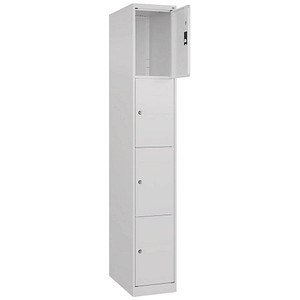 4067521349380 - Schließfachschrank Classic Plus verkehrsweiß 080000-104-S10012 4 Schließfächer 300 x 500 x 1850 cm 4067521349380 C+P-Möbel 4067521349380 - Schließfachschrank Classic Plus verkehrsweiß 080000-104-S10012 4 Schließfächer 300 x 500 x 1850 cm 4067521349380 C+P-Möbel