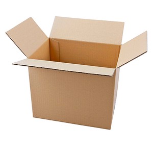 Nestler Wellpapp-Faltkartons 1-wellig braun 31,5 x 22,5 x 26,7 cm Außenmaß, 20 St.
