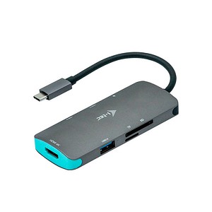 i-tec® USB-C Dockingstation C31NANODOCKPD Grau 3x USB 3.0 HDMI SD/microSD - Bild 11