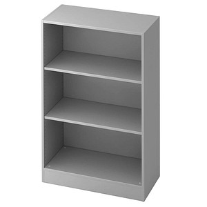 Hammerbacher Regal Solid V6500/5 3OH 80x40x127cm grau 4032062001523 Hammerbacher
