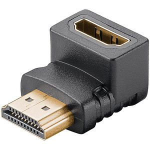 GOOBAY 65749 - Adapter, HDMI Stecker auf Buchse, 8K 60 Hz, 270° vertikal