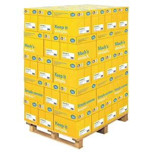 Data copy Kopierpapier Everyday Printing DIN A4 80 g/qm Palette mit 240x 500 Blatt Data copy Kopierpapier Everyday Printing DIN A4 80 g/qm Palette mit 240x 500 Blatt