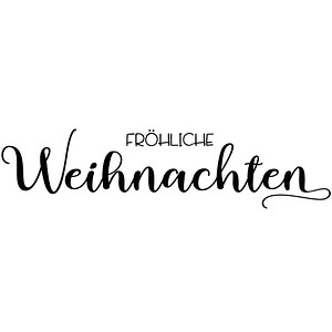 4006166108075 - Motivstempel Fröhliche Weihnachten 30 x 100 cm 4006166108075 - Motivstempel Fröhliche Weihnachten 30 x 100 cm