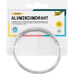 4001868032857 - Aluminium-Basteldraht 1 mm x 5 m silber 4001868032857 - Aluminium-Basteldraht 1 mm x 5 m silber