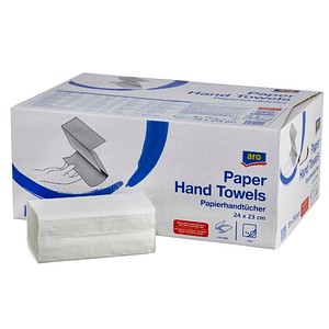 METRO PROFESSIONAL Papierhandtücher 4384 Zick-Zack-Falzung 1-lagig 20x 250 Tücher