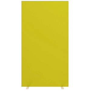 3660141943870 - Design-Trennwand Paperflow Stoffbespannung grün schwer entflammbar gemäß DIN 4102 (B1) desinfektionsmittelbeständig B 940 x T 390 x H 1740 mm