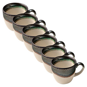4029793462327 - 6 HEART & SOUL Espressotasse Perfect Match Avocado grün 008 l 4029793462327 HEART & SOUL 6 Stück