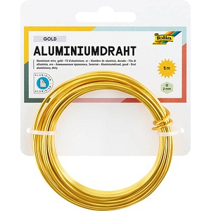 folia Basteldraht gold 2,0 Ø mm 5,0 m 1 St.
