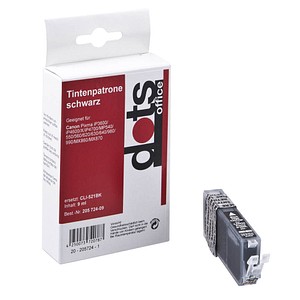 4250073720787 - Druckerpatrone 15090001-DOTS kompatibel zu Canon CLI-521BK schwarz 4250073720787 Dots