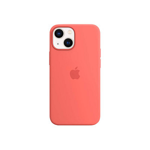 Image of Apple Silikon Case mit MagSafe Handyhülle für Apple iPhone 13 mini pink pomelo
