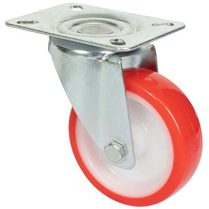 4001073011258 - Transportgeräte-Lenkrolle RO 6800 rot 4001073011258 WAGNER design yourself