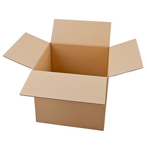Nestler Wellpapp-Faltkartons 1-wellig braun 33,0 x 29,0 x 31,7 cm Außenmaß, 20 St.