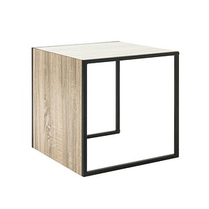 HAKU Möbel Beistelltisch eiche quadratisch