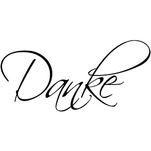 4006166205439 - Motivstempel Danke 30 x 60 cm 4006166205439 - Motivstempel Danke 30 x 60 cm
