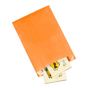VP Faltenbeutel orange 20,0 x 32,0 cm, 100 St.